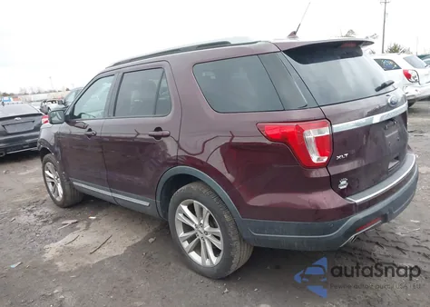 2018 Ford Explorer Xlt z USA, uszkodzony, nr VIN 1FM5K8D86JGC50801